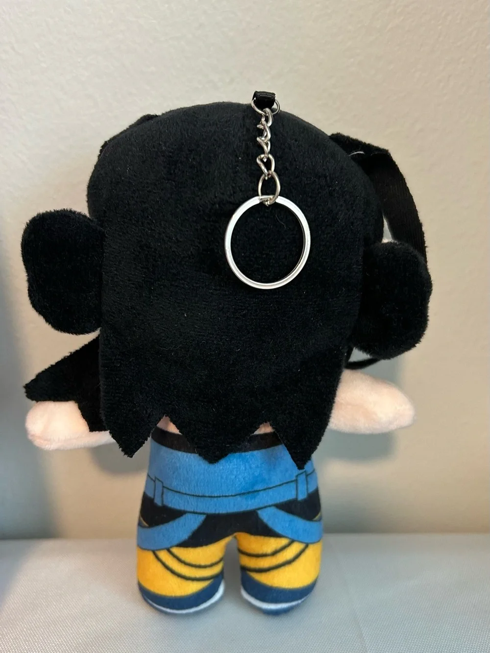 K-Pop Zoey action figure and plush keychain